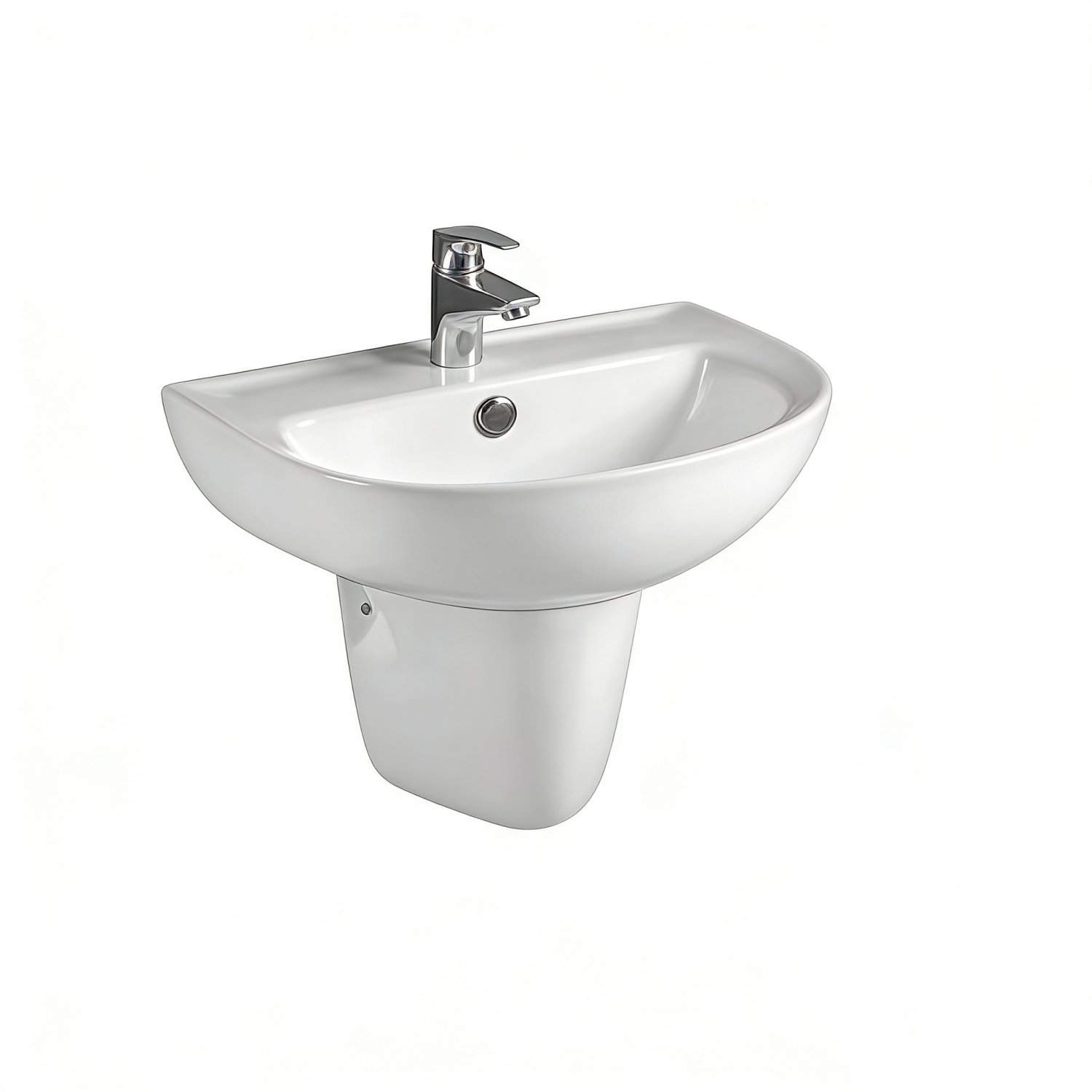 2311 Half Pedestal Wall Hung Basin (2)
