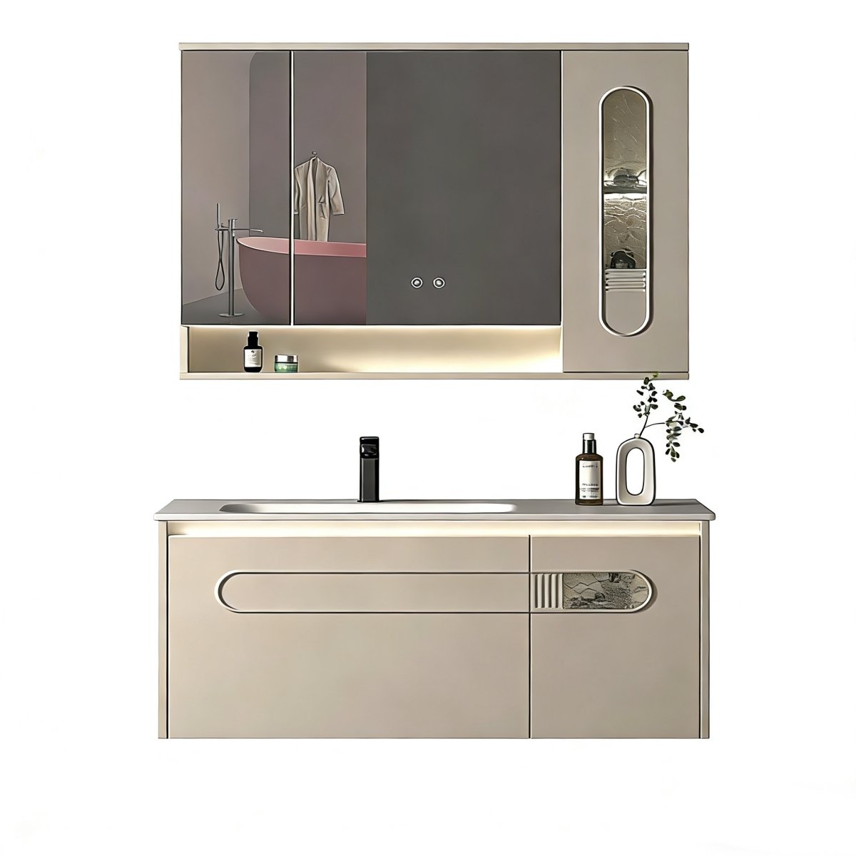 Ck023 Bathroom Cabinet (2)