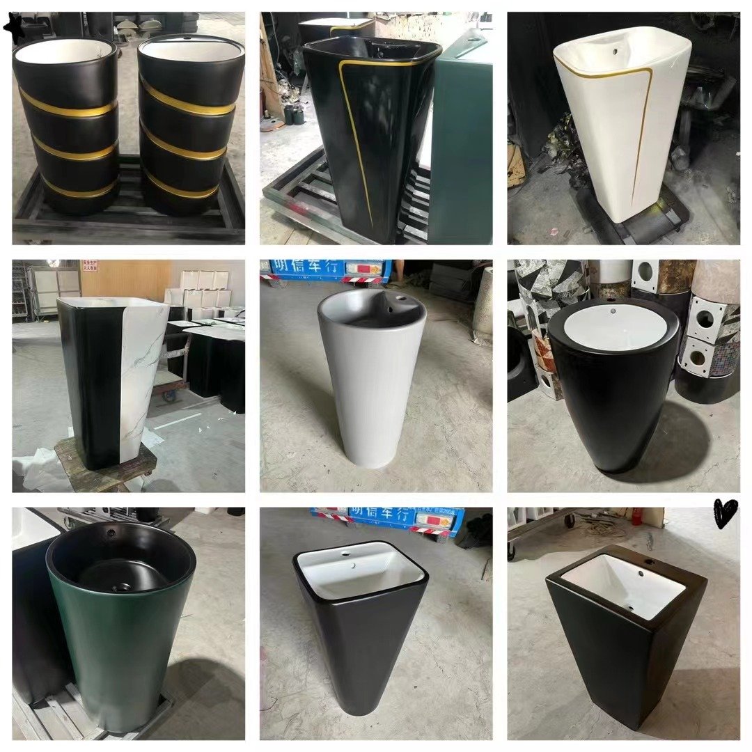 H017 Black Two Pieces Toilet (8)