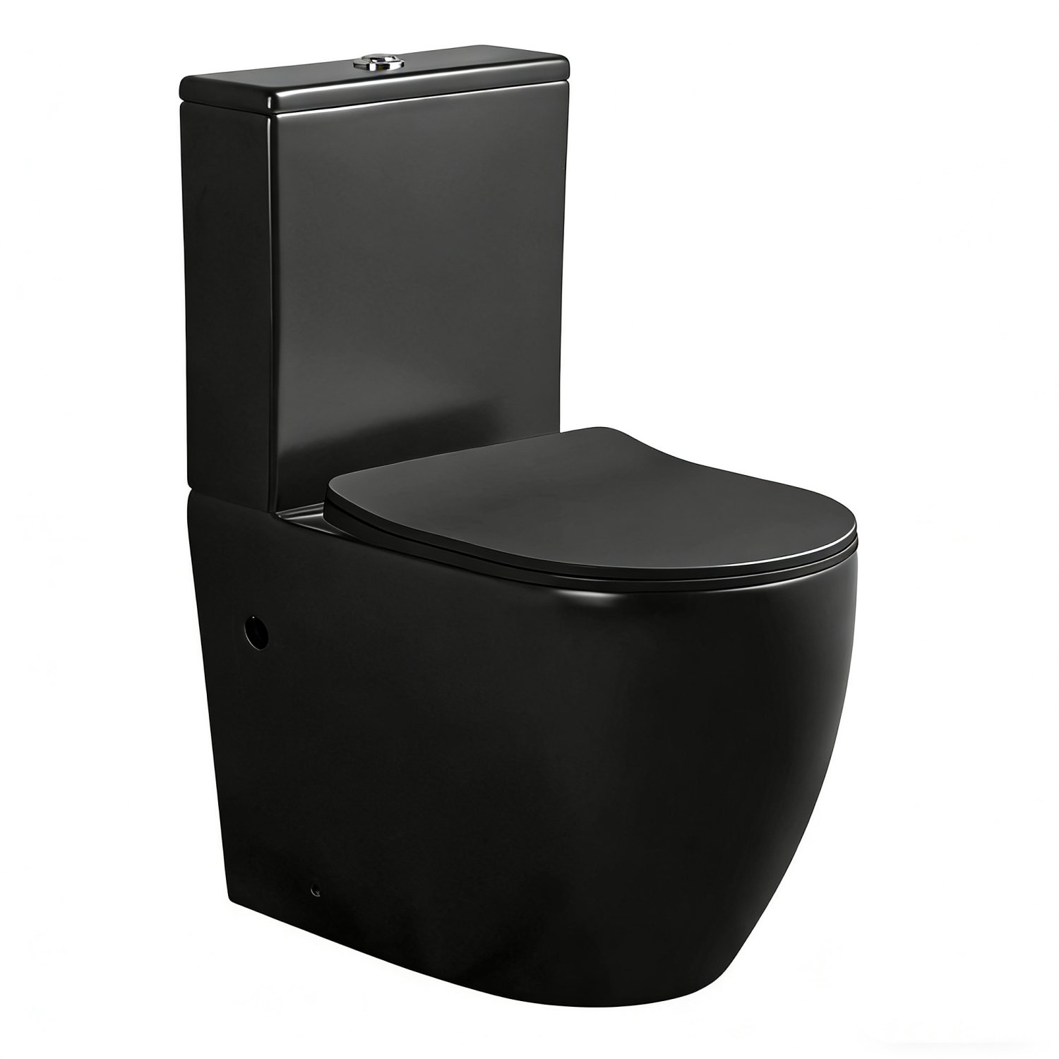 Black Color Ceramic Toilet (2)