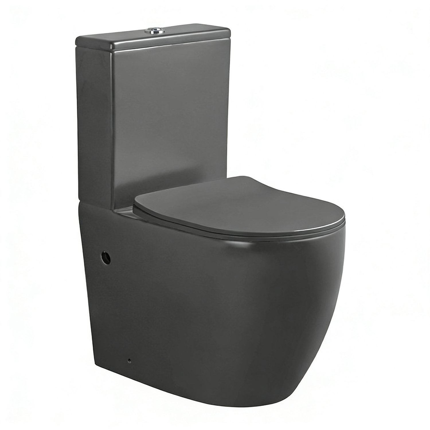 Grey Color Ceramic Toilet (2)